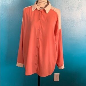 Mustard Seed — Button Down Blouse - size small